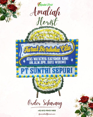 Papan Bunga Duka di Banua Lima