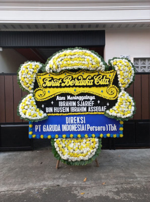 Papan Bunga Duka di Banua Lima