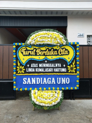 Papan Bunga Duka di Banua Lima